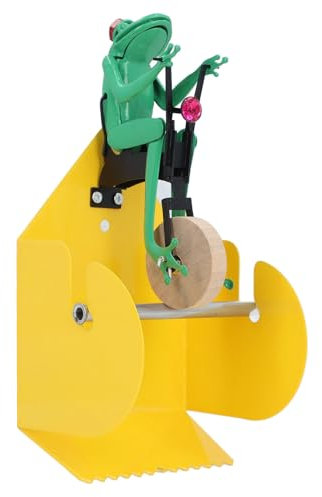 Rollpapierhalter, Kreativer Frosch auf Einrad Toilettenpapierhalter, Wand Montierte Lustige Tissue Roll -Lagerhalter -Toilettenpapierspender für Badezimmer Küchenwanddekoration