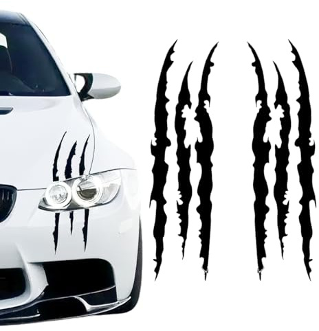 Persönliche Monsterklauen Autosticker​ Ein Paar​ Wilder Stil​ Monsterklauen Sticker​ Passend Für Verschiedene Fahrzeugmodelle Auto Aufkleber Autoaufkleber Autoaufkleber Tuning Aufkleber Auto Tuning