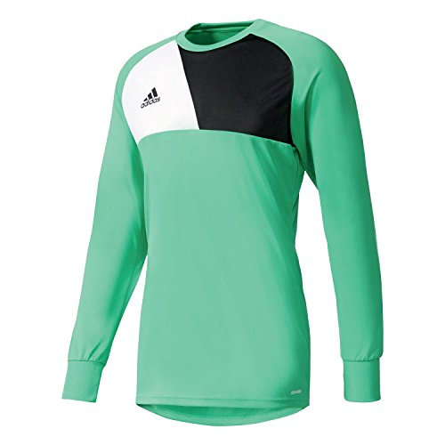 adidas Boy's ASSITA 17 GK Long Sleeved T-Shirt, energy green, 5-6 Years (XS)