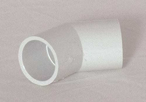 Solvent Weld 21.5mm 45 Degree Overflow Pipe Bend