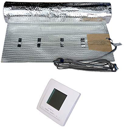 HoWaTech alukaschierte Elektrische Fußbodenheizung AL 520-15 qm