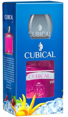 Cubical Gin Kiss Special Pack + Bicchiere Logato Cubical Gin