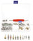 BIYM 102pcs Kit Assortiment de climatisation Réparation de Carottes de Soupape Remplacement