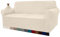 Granbest High Stretch Sofabezug Moderne Sofaüberwurf Jacquard Elastische Sofahusse für Wohnzimmer Protector für Hunde Haustiere (4 Sitzer, Beige)