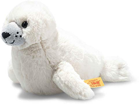 Soft Cuddly Friends ARO Heuler - 20 cm - Kuscheltier für Kinder - weich & kuschelig - waschbar - weiß (063886)