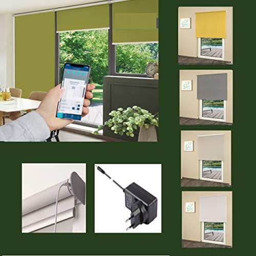 erfal Rollo SmartControl Powered by Homematic IP_inkl. Ladegerät_Tageslicht (B 180 x H 160 cm)