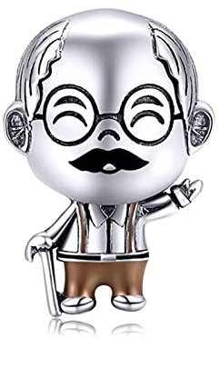 GoodLuck 925 Sterling Silber Prinzessin Vieh Kürbis Auto Kinderwagen Familienhaus Home Perlen Fit Charm Armband DIY Schmuck