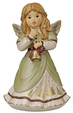 Goebel Weihnachtsdekoration Engelsfigur aus Porzellan hergestellt, Maße: 14.5 cm x 9.5 cm x 8 cm, 41628271
