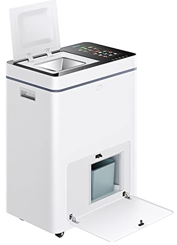SONLED Compost Bin Kitchen, Smart Waste Kitchen Composter, Electric Composter Indoor/Outdoor, APP control, Food Cycler with 20L Capacity