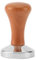 Tamper 51mm Ripple Base Espresso Tamper mit Walnuss Tamper für Siebträger Barista Zubehör Kaffee Stamper Set Edelstahl Base Holzgriff Silikonmatte