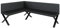 FURNISTAR Eckbank Akiko Metal X - Eckbankgruppe für Ihrem Esszimmer, Küche modern, Sitzecke, Essecke. Perfekt für Küche, Büro und Rezeption. Solide und Starke Verarbeitung. (142x196-Links-Soft11)