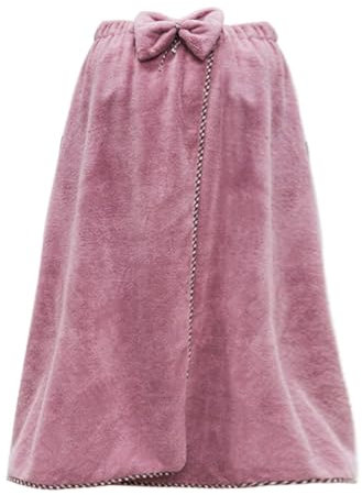 Asciugamani da bagno da donna, avvolgenti regolabili, con accappatoi per casa, hotel, camicia da notte per sauna, spiaggia, piscina, palestra, viaggi, bagno, organizer per bidoni (viola, A)
