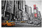 PLMoney Leinwanddruck „New York Taxi Times Square“, bunte Wandkunst – modernes Zimmer, Schlafzimmer, Heimdekoration, Innenarchitektur, 40 x 60 cm
