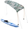 Parasol para barco, tienda de campaña de playa para kayak, sombrilla de kayak, sombra de paraguas de barco, kit de toldo de kayak para kayak, canoa, pesca