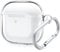 elago Transparent Schutzhülle Kompatibel mit AirPods 4. Generation - Kompatibel mit AirPods 4 Hülle, Karabiner inklusive, reduzierte Vergilbung, kabelloses Laden, stoßfest, voller Schutz