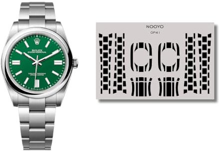 NOOYO Schutzfolie für Rolex Oyster Perpetual 41 Schutz für Gehäuse, Schließe und Armband
