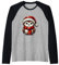 Weihnachtseule Mit Mütze Und Schal Niedlich Raglan