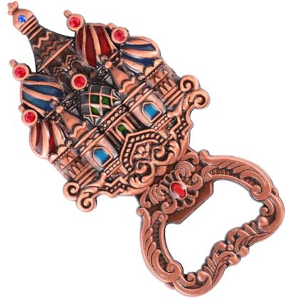 MAGICLULU Sacacorchos De Aleación Abridor De Vino y Tarros Abridor Étnico Destapador Botellas