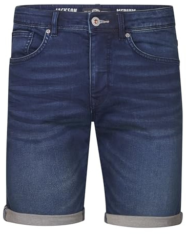 Petrol Industries Herren Denim-Shorts - Slim Fit - Jeans Short - Kurze Hose - Herrenbekleidung - Blau - L