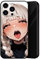 ZUGVJDX Anime Sexy Waifu Face Hülle – Kompatibel mit iPhone 16 15 14 13 12 11 X XS XR 8 7 6 6s Plus Mini Pro Max Schwarz