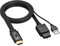 CAMWAY N64 to HDMI Converter - 16:9/4:3 Conversion 1080P AV to HDMI Adapter Male Cable for N64/NGC/SNES, Mini Composite CVBS Audio Video Adapter Supports PAL/NTSC,Plug and Play
