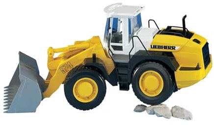 Genérico Giocattoli per bambini. Pale caricatore ruote L 574 - Pala caricatrice 525 x 185 x 225