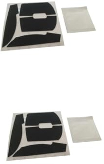 DIYEAH 2 Sätze Maus Grip Tape Kompatibel mit Logitech G Pro Wireless Maus rutschfeste Schweißresistente Seitenaufkleber für Präzises Handling Installieren Langlebig für Gaming und Arbeit