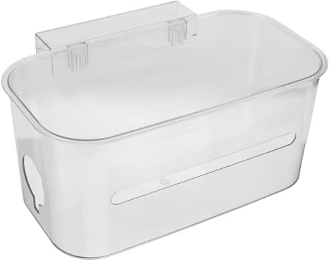Artibetter Hängekorb fürs Bett Organizer für Schlafzimmer Aufbewahrungsbox aus Acryl Hängender Korb für Kleinigkeiten Deko und Zubehör Platzsparende Lösung für Kinderzimmer und Studentenwohnh
