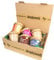Simplyseedz Jumbo Porridge Oat Pot Gift Selection Box, Breakfast Bliss, 6 x 60g pots Fibre rich Gut healthy Vegan friendly