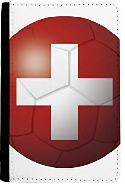 beatChong Schweiz Nationalflagge Fußball-Pass-Halter Travel Wallet Abdeckungs-Fall Karten-Geldbeutel