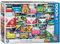 Eurographics 1000 Teile - VW Bus - Funky Jam, 48x68cm, White