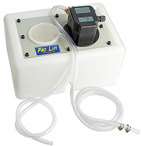 Pro-Lift-Werkzeuge Kühlmittelpumpe + 13l Behälter für Werkzeugmaschinen 230V Schmiermittelpumpe Kühlpumpe Drehmaschine Pumpe