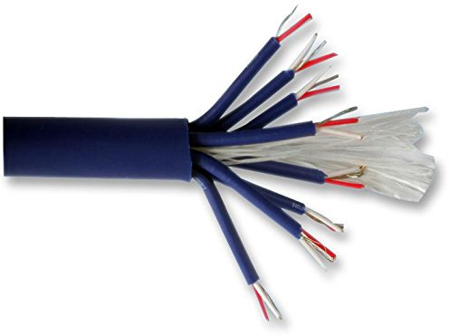 Pro Power MC0006 Multicore-Kabel, 13 mm, symmetrisch, 8 Paar, 50 m Rolle