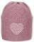 Sterntaler Baby-Mädchen Strickmütze Herz Mütze, Rosa, 43