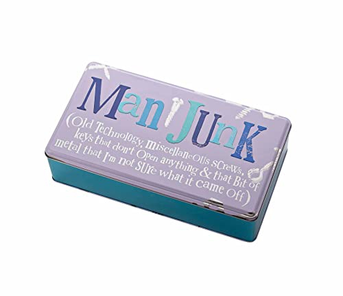 Widdop Bright Side Extra Large Man Junk Storage Tin