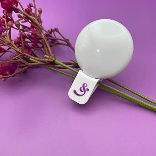 Mini Q Selfie Light LED Ring Light Mini Q Selfie Ring Light USB Rechargeable Clip Mobile Phone Fill Lamp Selfie Fill Light Flash Devices For Camera Video Makeup Compatible With IPhone Android