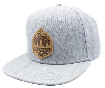 Crafton Big Mountain Snapback Cap - Baseball Cap - Unisex - atmungsaktiv - individuell verstellbar - für Damen und Herren