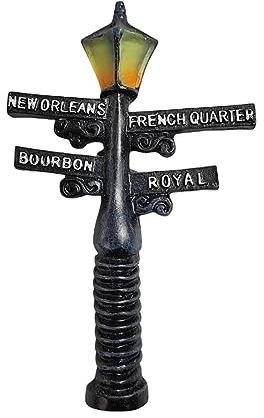 French Quarter New Orleans USA Street Light Refrigerator Magnet 3D Travel Souvenir Fridge Decoration Magnetic Sticker Craft Collection