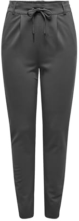 ONLY Onlpoptrash Life Easy Col Pant Pnt Noos Pantalones, Imán, S / 32L para Mujer
