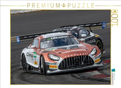 Puzzle · Landgraf Motorsport/Mercedes AMG GT3 | 1000 Teile · Lege-Größe 64 × 48 cm · CALVENDO Puzzle