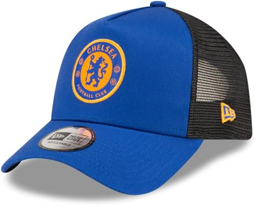 New Era Herren Seasonal Team Logo Aframe Trucker 9forty Mütze, Blau, Einheitsgröße EU