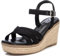 XTI - Sandalia Mujer Negro - Calzado Cómodo y Versátil - Moda casual - Modelo 14290602 (Talla 40)
