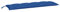 vidaXL Cuscini per Panca 2 pz Blu 150x50x7 cm in Tessuto Oxford
