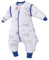 LAT Baby Sleeping Bag with Feet 2.5 TOG Winter Warm Toddler Sleeping Bag with Legs Long Sleeves Removable Baby Sleep Sack 100% Cotton Wearable Blanket for Girls Boys (Deer, M (12-24 Months))