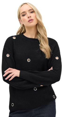 Long Tall Sally - LTS Tall Knitted Eyelet Jumper - Women's