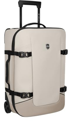 Victorinox Altmont Modern Wheeled Duffel, Reisetasche mit Rollen, Handgepäckgröße, Weichschalenkoffer, Damen/Herren, 42 l, Beige