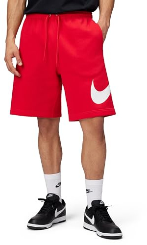Nike Club FN3906 - Pantaloncini in Pile con Interno Felpato
