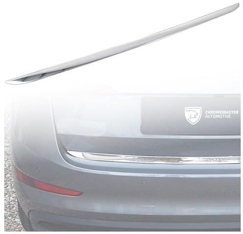 CHROMEMASTER | Baguette de Protection Décorative du Hayon Compatible avec Peugeot 3008 2016-2023 | Bande INOX du Bord de Hayon ; Moulure de Coffre Protège la Peinture Contre Les Rayures