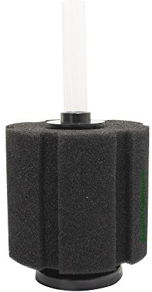 Boyu Aquarium Bio-Innenfilter, Bio-Schwammfilter luftbetrieben bis 90 Liter, Ø 120 mm