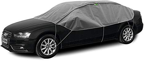 Halbgarage Winter L Sedan kompatibel mit Skoda Fabia Sedan UV Schutz Auto Abdeckung